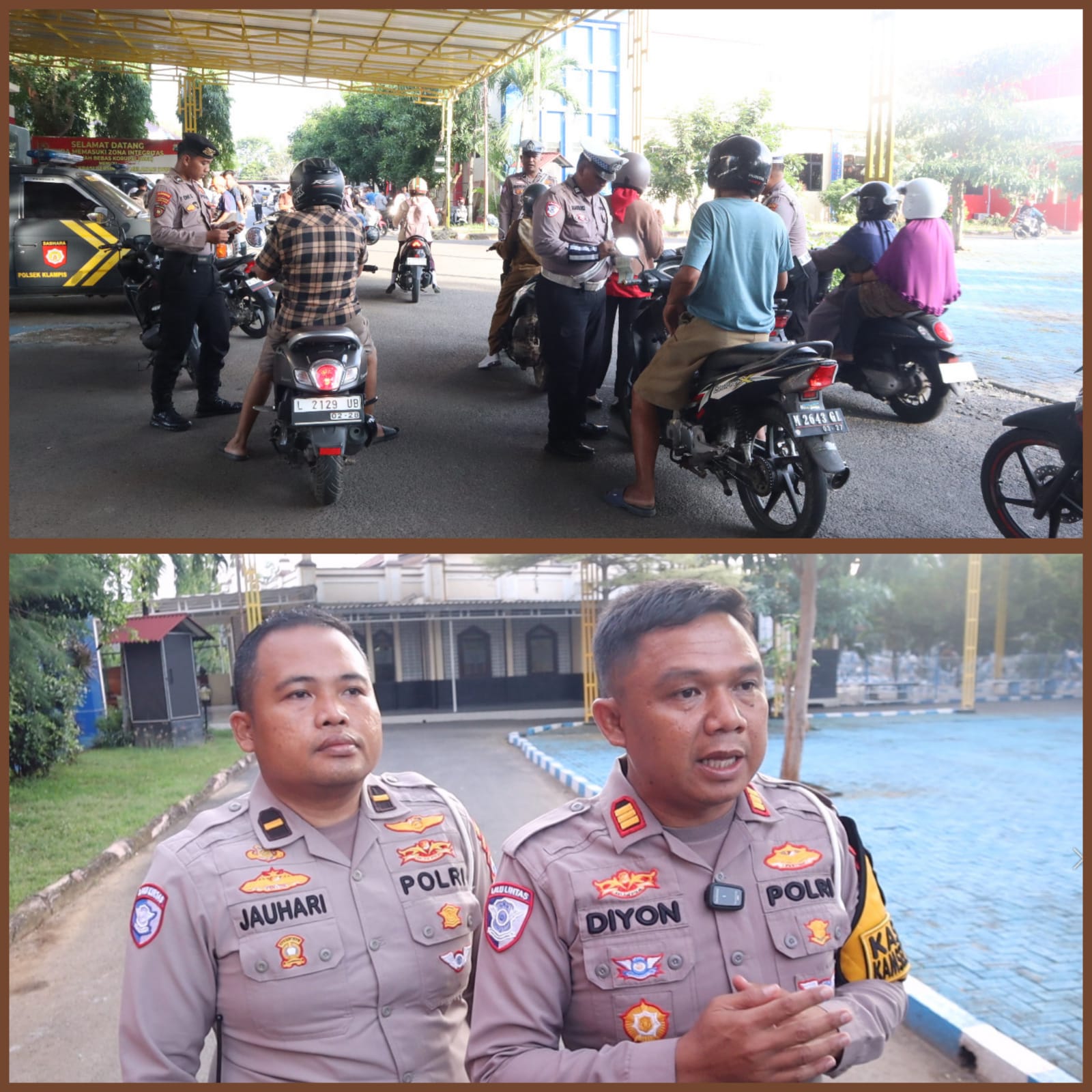 8 Hari Ops Keselamatan Semeru 2025 , Satlantas Polres Bangkalan Lakukan Penindakan Terhadap 922 Orang