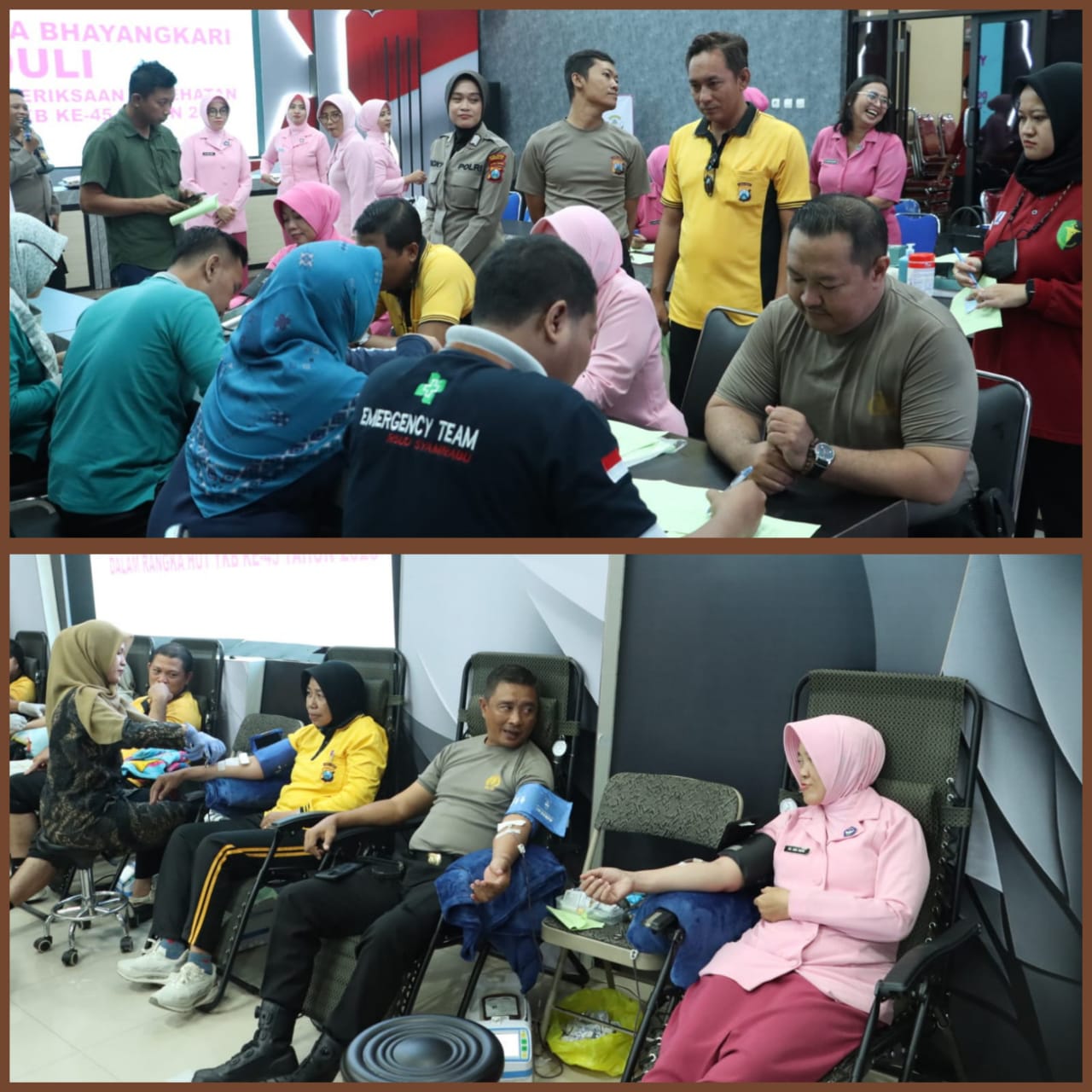 Polres Bangkalan Gelar Donor Darah Rutin, Ajak Masyarakat Peduli dengan Sesama