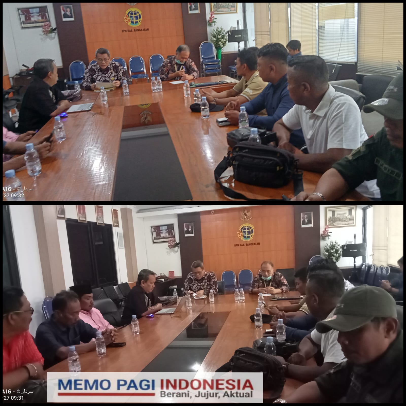 LSM GBB Audiensi ke BPN, Soroti Dugaan Izin Reklamasi di Pesisir Bangkalan Puluhan Tahun Tidak Ada Kejelasan “Ada Apa”…….???