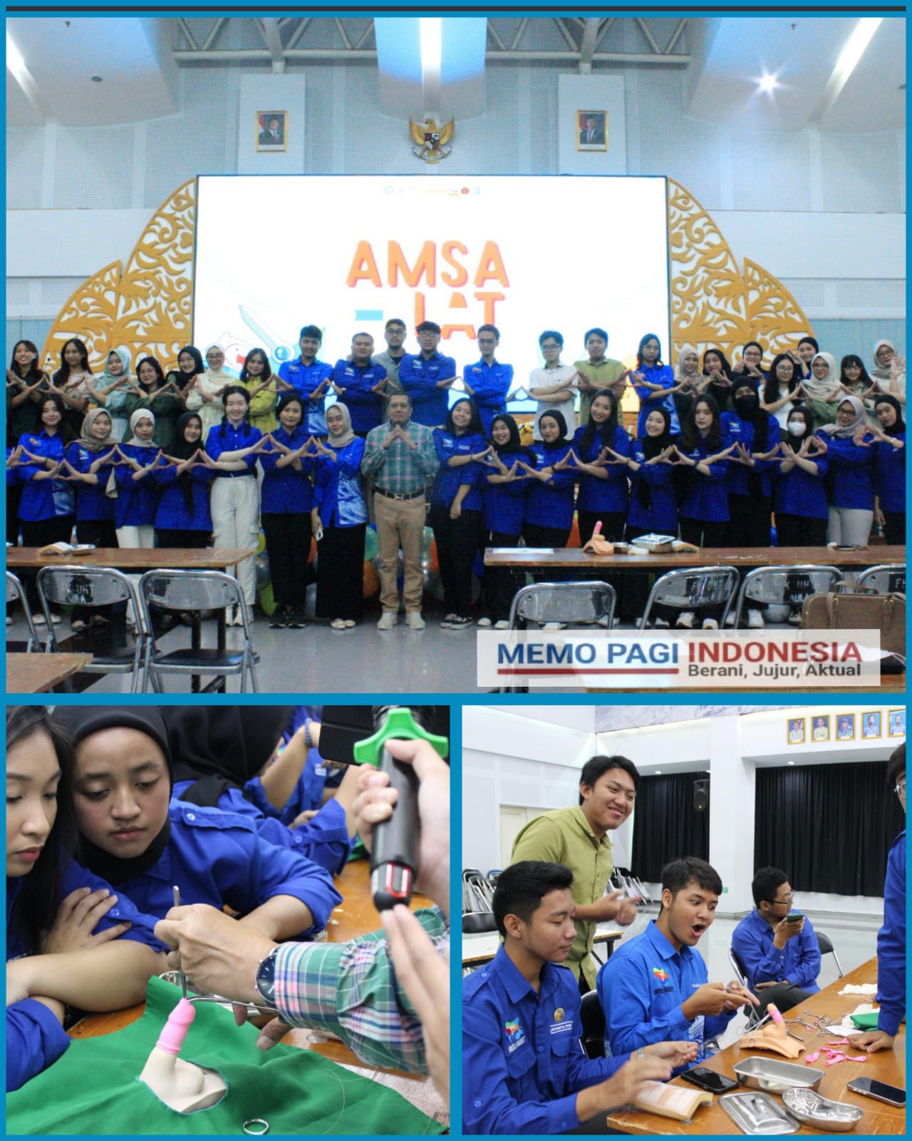 Membentuk Dokter Masa Depan: LAT AMSA-UHT 2024 Hadir dengan Pelatihan Komprehensif