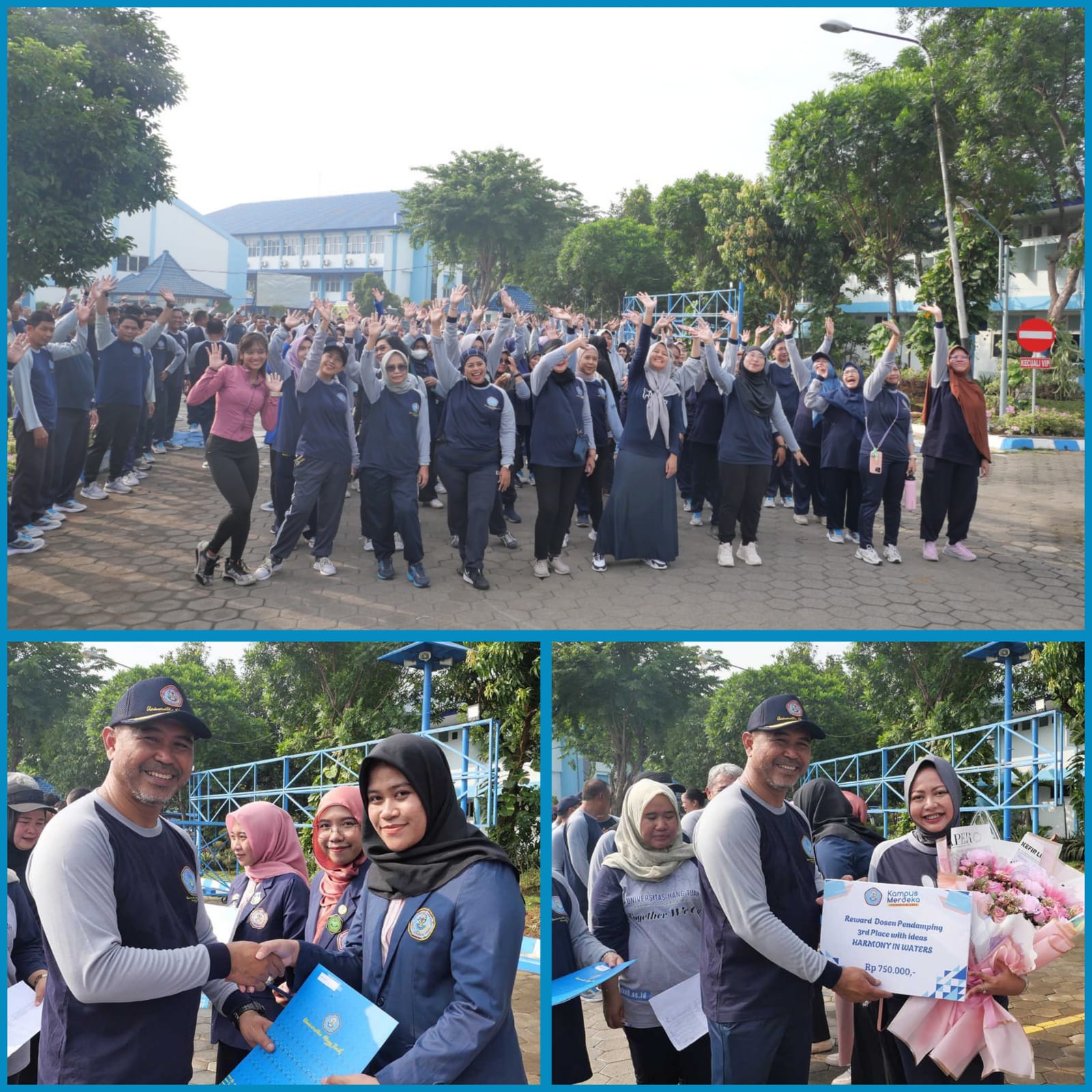 Prestasi Gemilang! UHT Beri Apresiasi untuk Mahasiswa dan Dosen Berprestasi