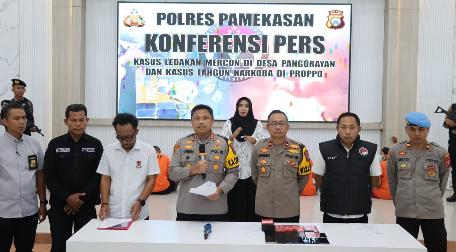 Polisi Amankan 8 Tersangka Kasus Pesta Kembang Api Berujung Maut di Pamekasan