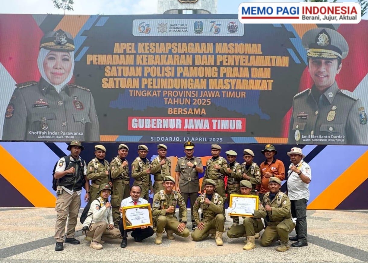 Satpol PP Kabupaten Jember Prestasi, Berhasil Membawa 2 Predikat Terbaik Tingkat Provinsi Jawa Timur