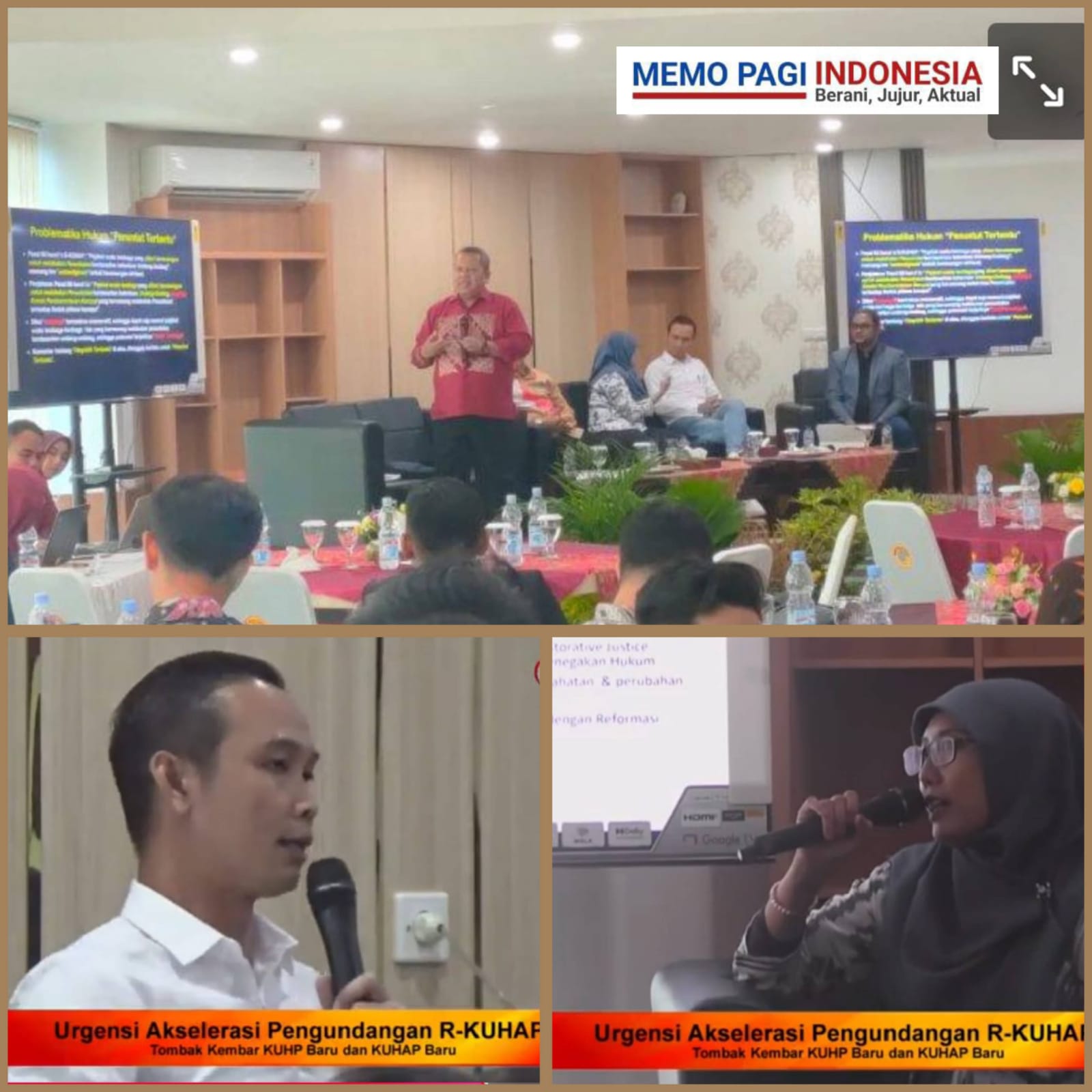 Gelar FGD di Kampus UTM, Berikut Penjelasan Prof Dr Deni Setya dalam Urgensi Pengundangan R-KUHAP