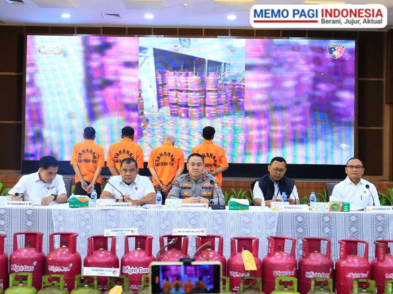 Bareskrim Polri Gagalkan Bisnis Ilegal Gas Subsidi Bernilai Miliaran di Jawa Tengah & Jawa Barat