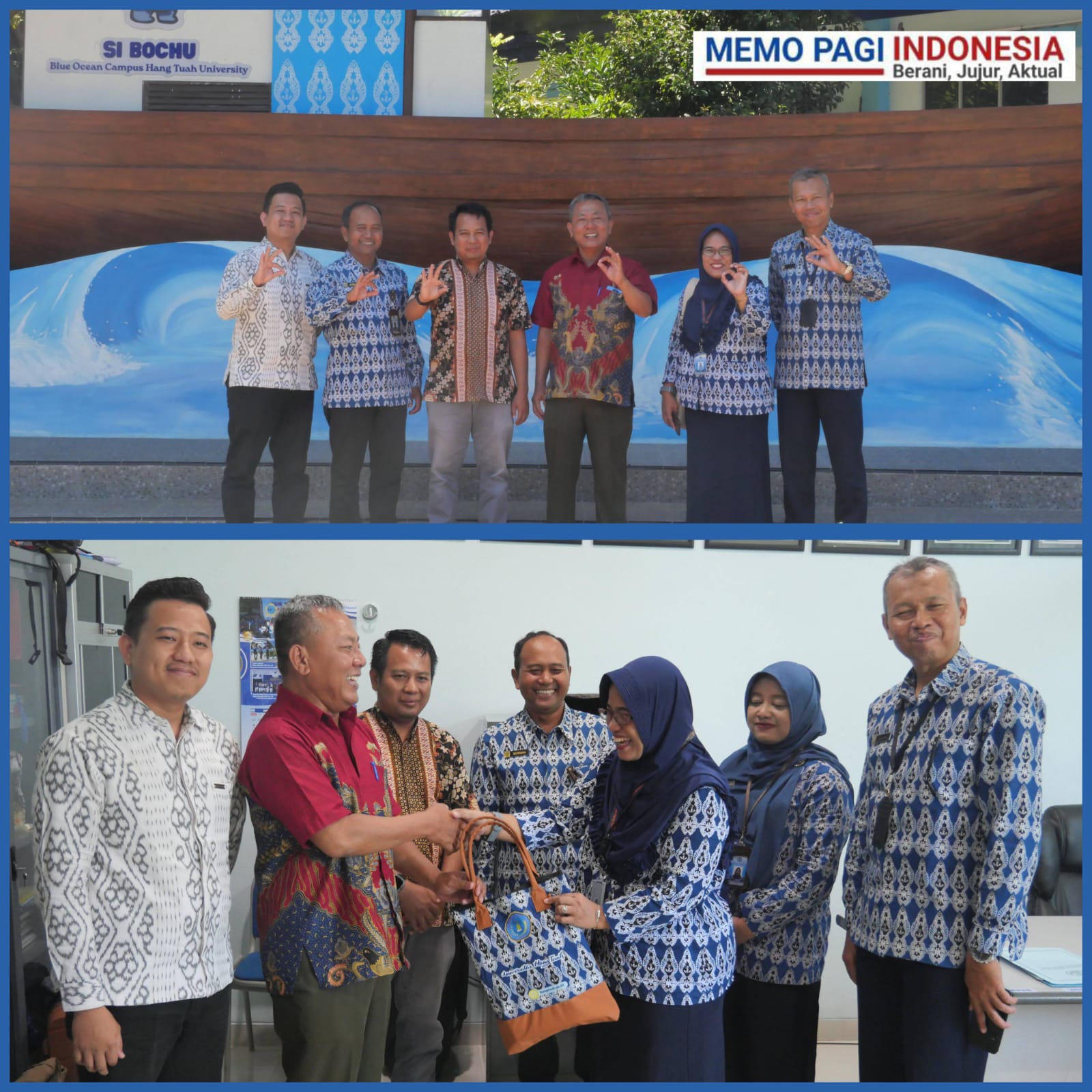 Universitas Hang Tuah Terima Kunjungan Universitas Ibnu Sina Batam: Studi Banding Strategi Pembinaan Kemahasiswaan