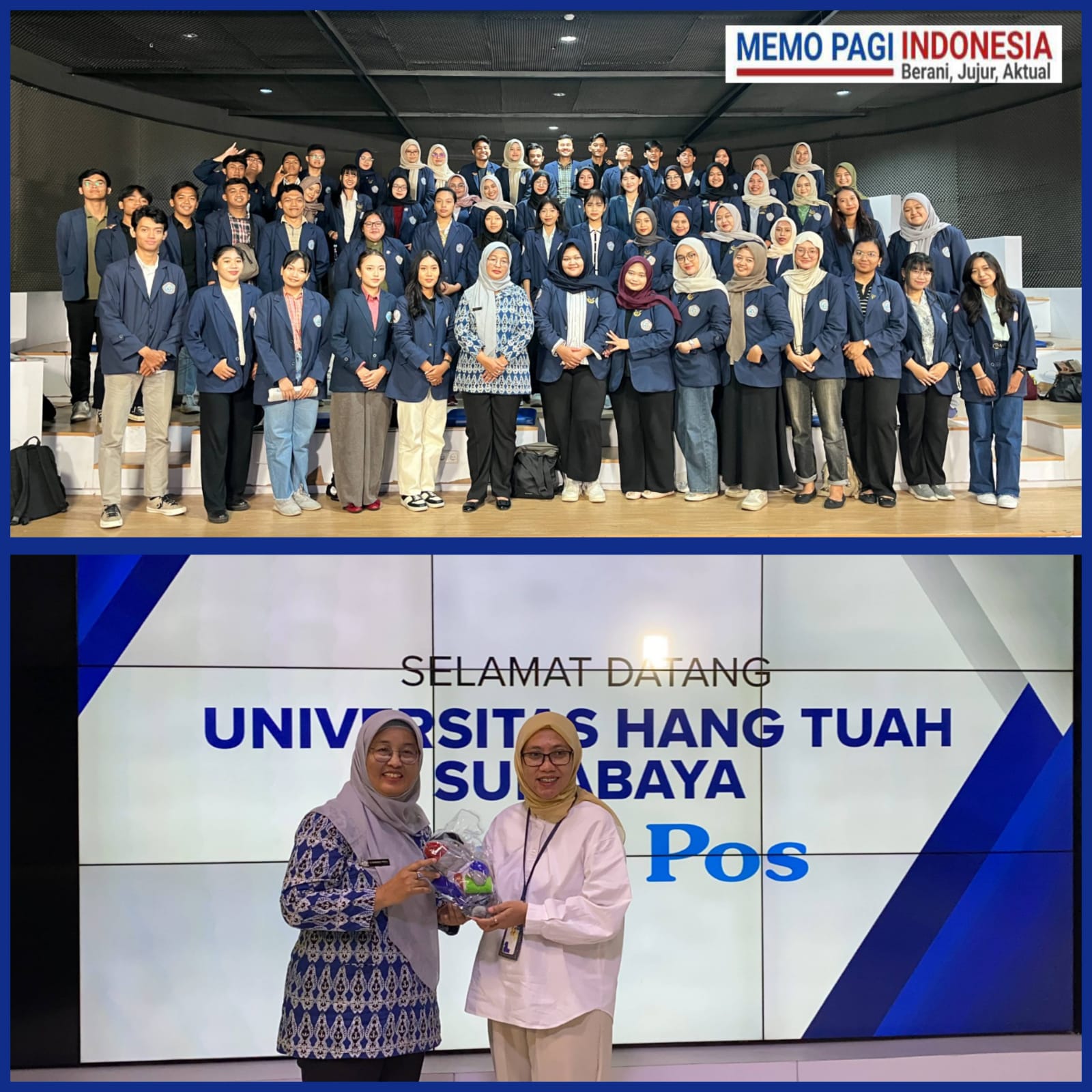 “Mahasiswa Psikologi UHT Surabaya Dalami Dunia Jurnalistik di Jawa Pos”