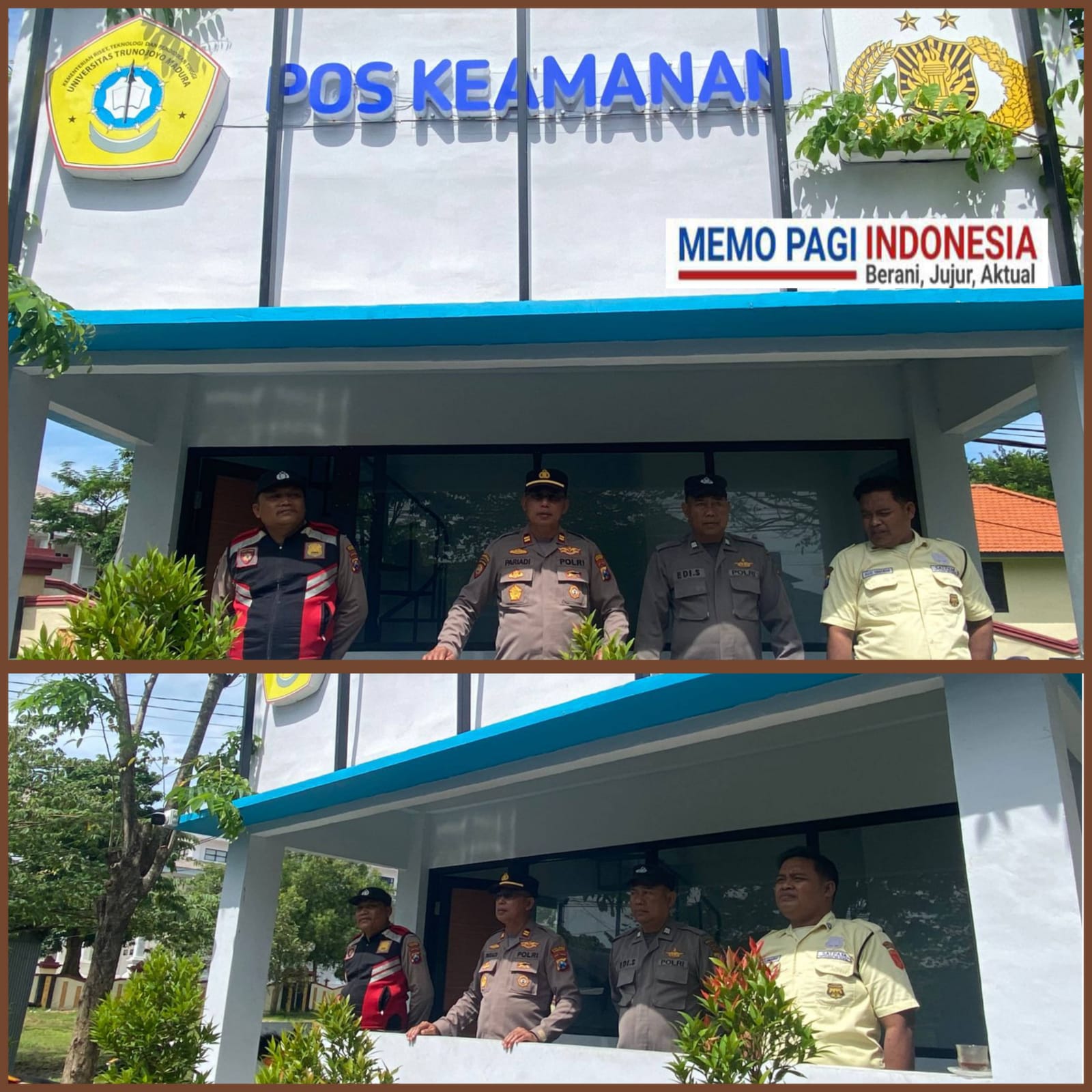 Jelang Libur Akhir Pekan, Kapolsek Kamal Pastikan Disekitar Kampus UTM Aman