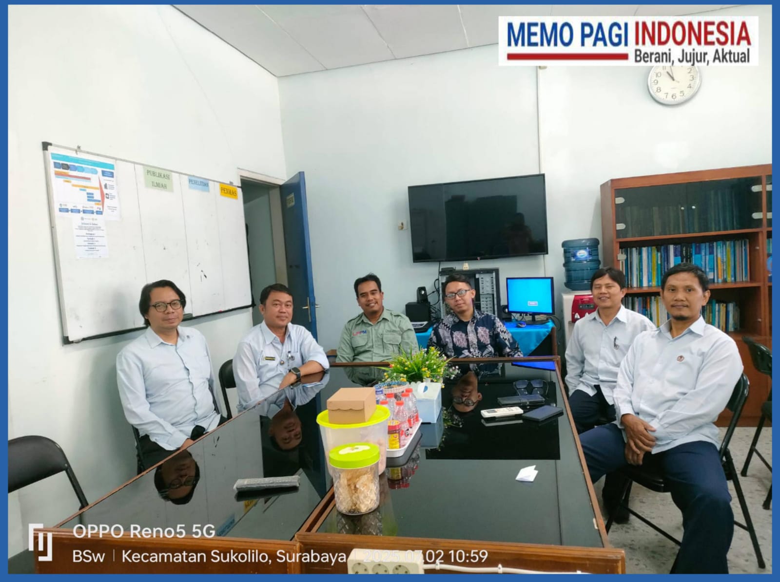 Pererat Hubungan, LPPM UNIRA Sambangi UHT