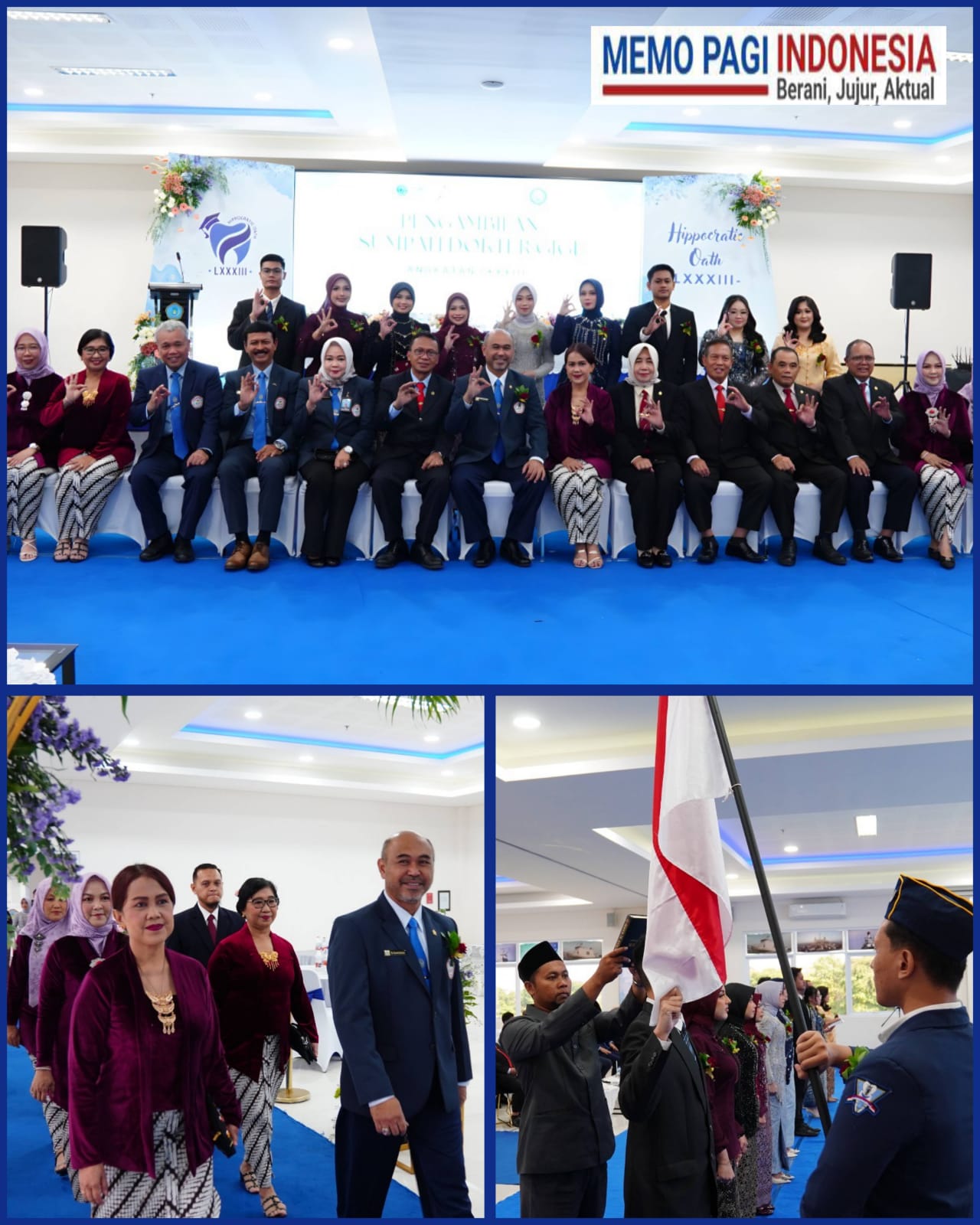 Langkah Awal Pengabdian: FKG UHT Kukuhkan Dokter Gigi Angkatan ke-83