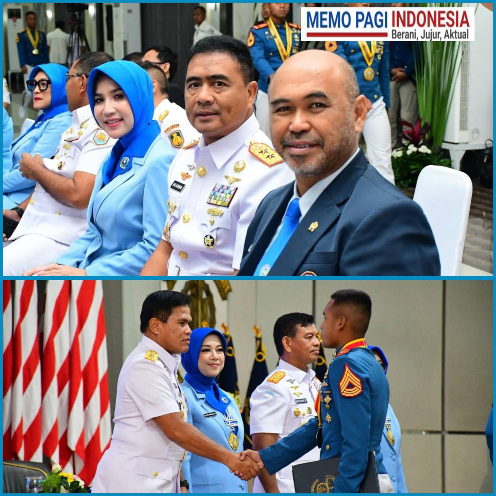 Rektor Universitas Hang Tuah Hadiri Wisuda Sarjana Taruna AAL Angkatan ke-70 dan 71 Tahun Akademik 2025