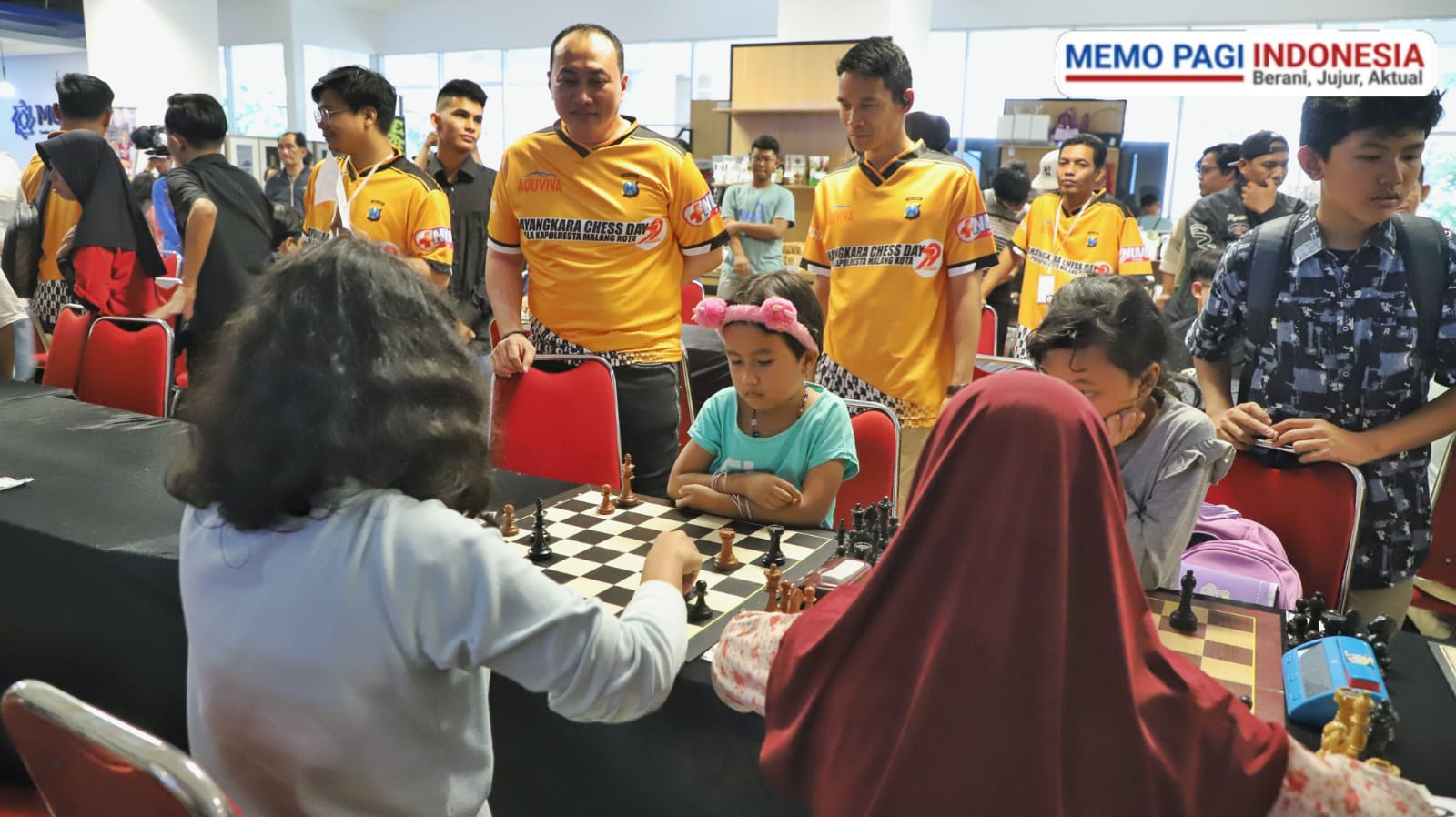 Polresta Malang Kota Lahirkan Atlet Muda di Tournamen Catur “Bhayangkara Chess Day 2025”, Walikota Beri Apresiasi