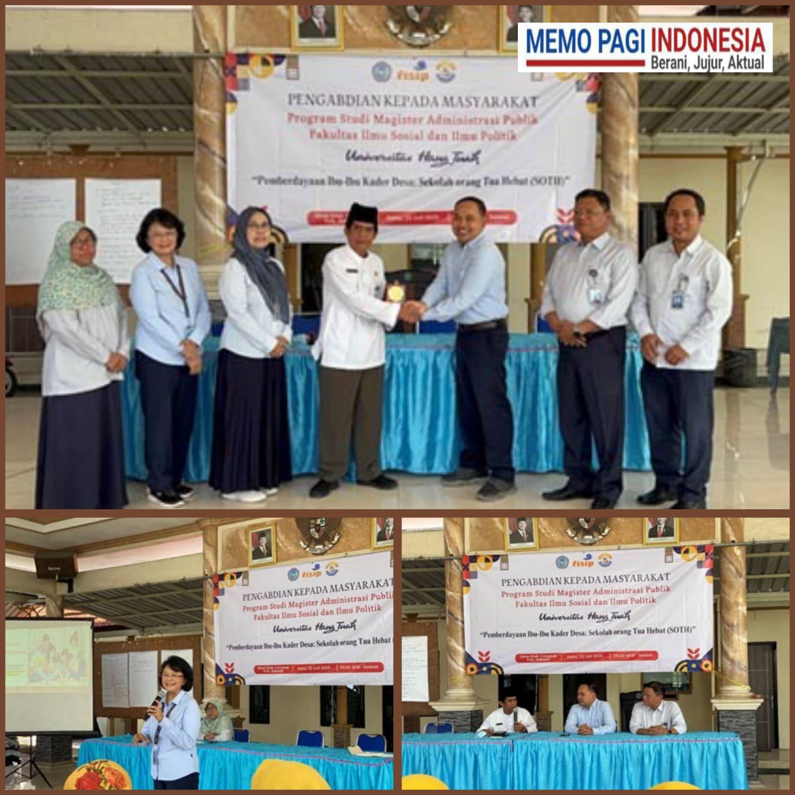 Magister Administrasi Publik UHT Latih Ibu Kader Jadi Agen Perubahan