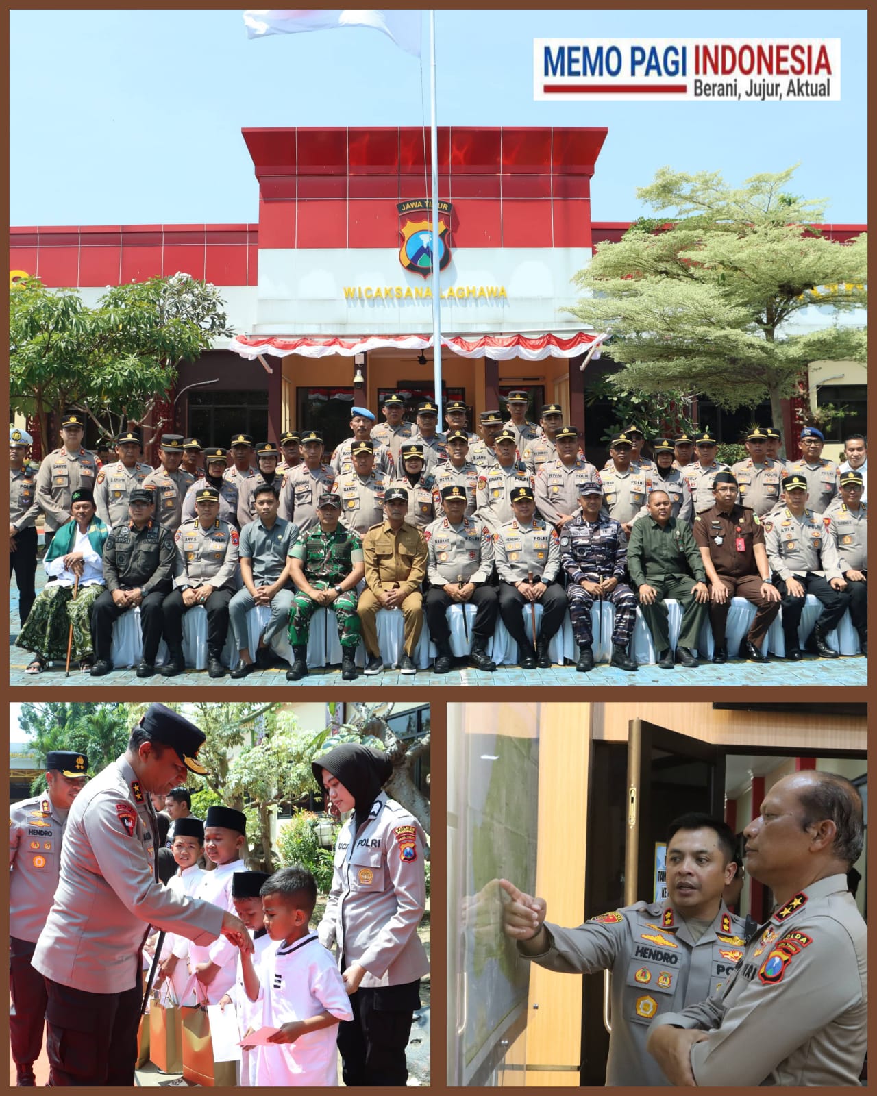Kapolda Jatim Laksanakan Kunker ke Polres Bangkalan