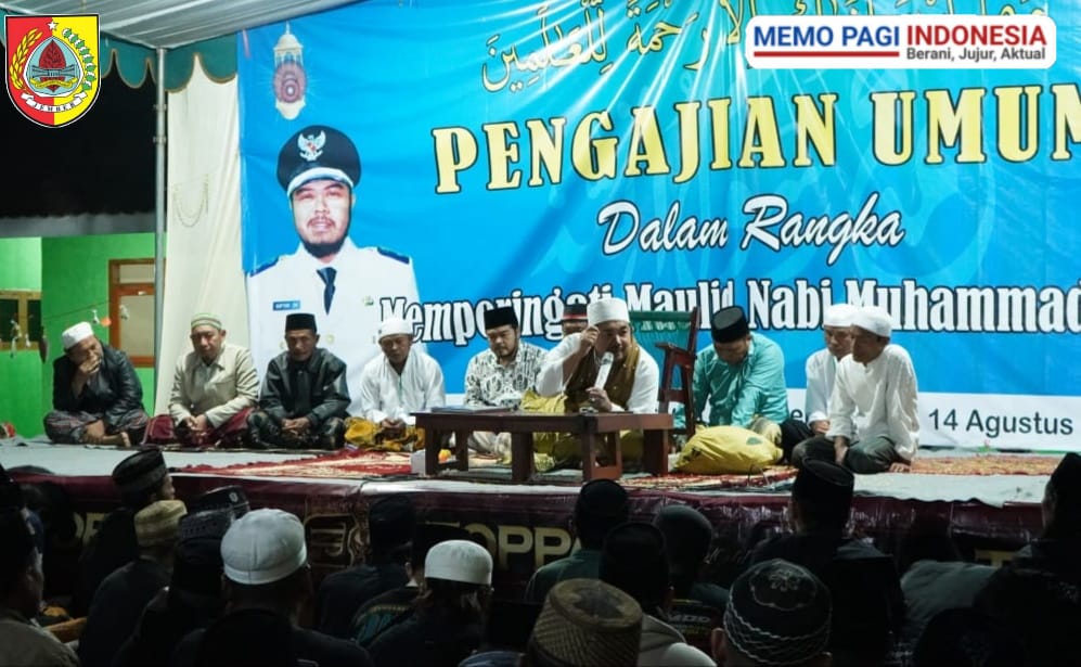 Meriah dan Penuh Hikmah, Pengajian Umum Maulid Nabi di Desa Plalangan Disambut Ribuan Jamaah