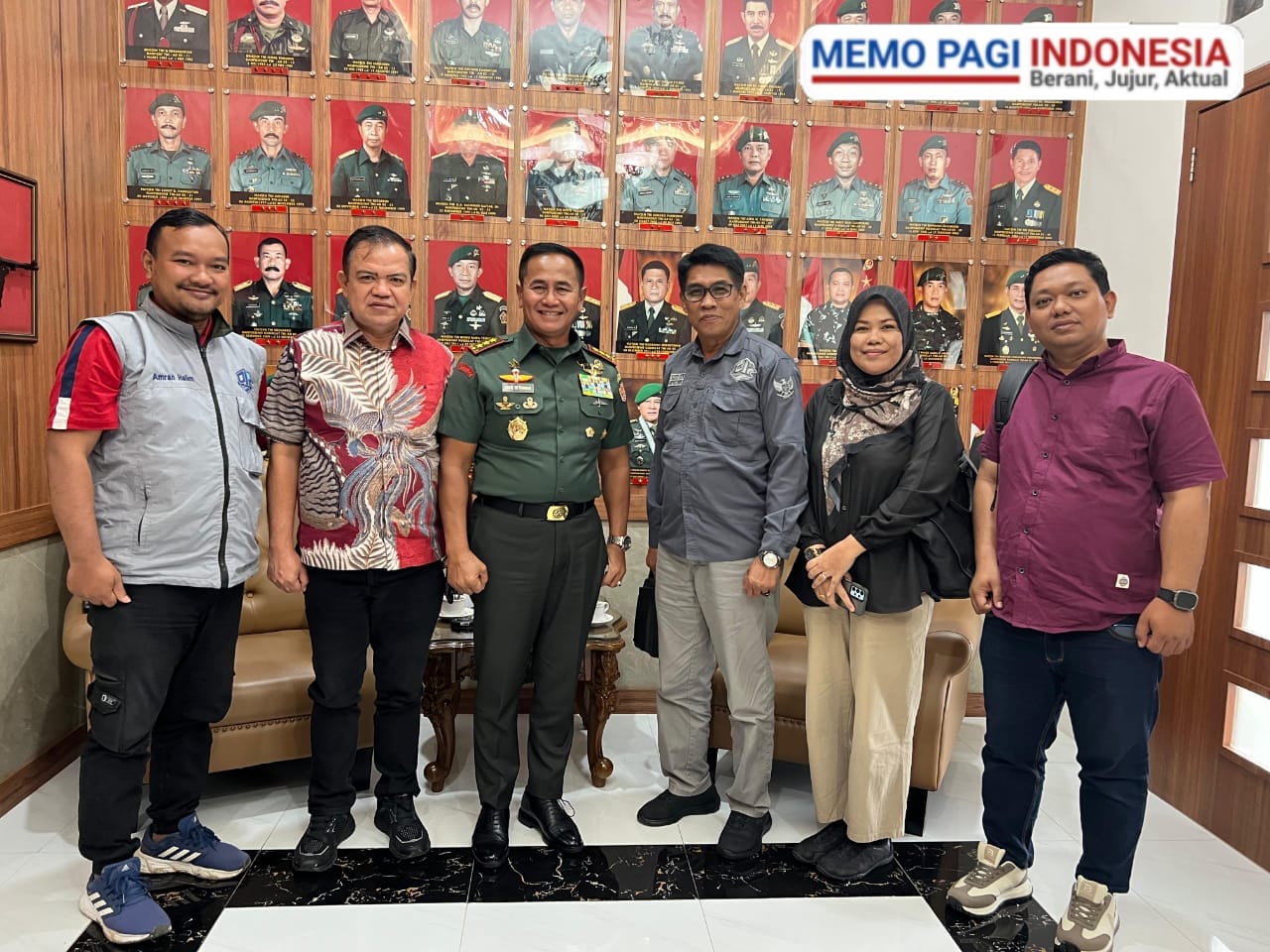 PJS Bersama Pussenif TNI-AD Siap Bangun Sinergi Baru