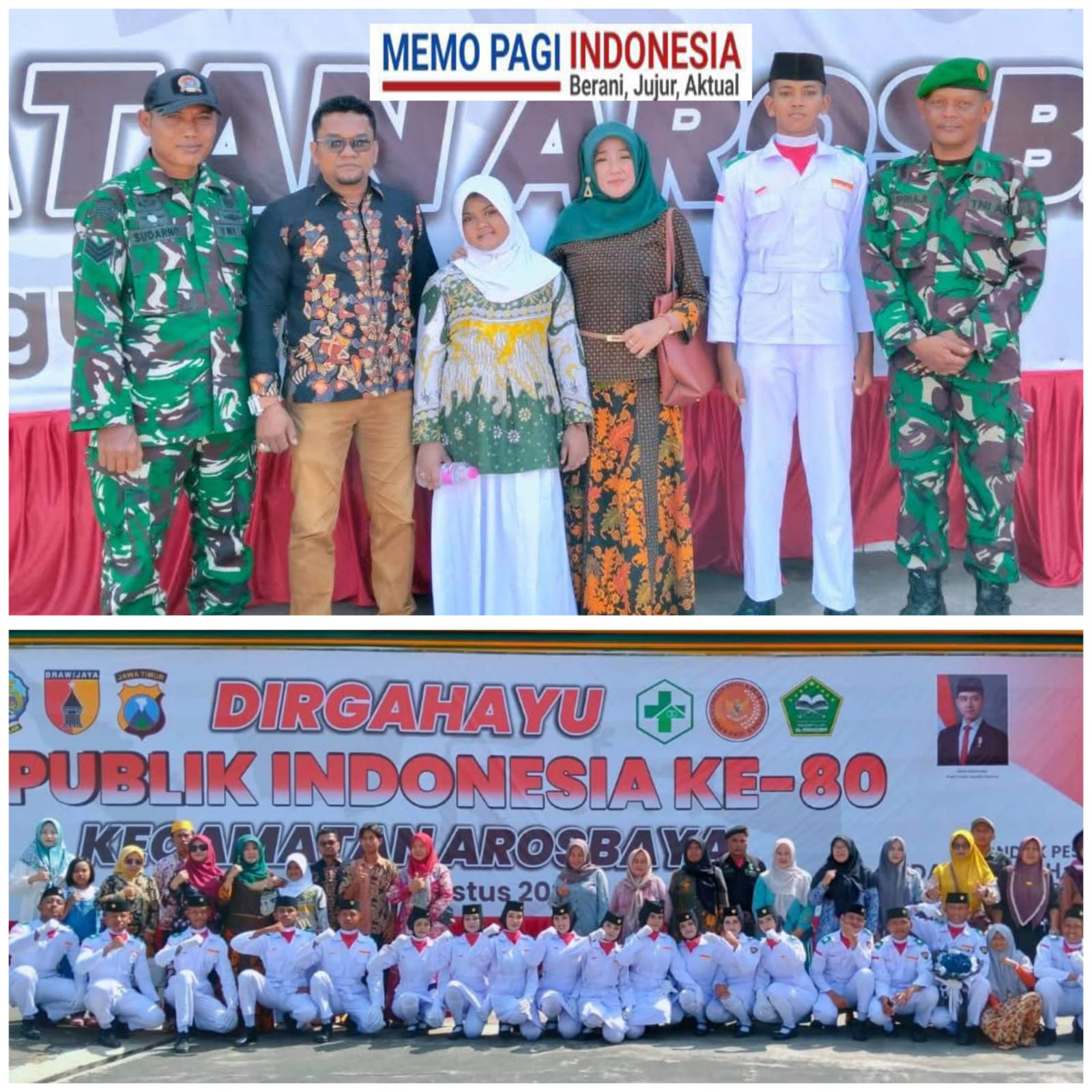 PonPes Hidayatulloh Al-Muhajirin Serean Bawah, Buduran Arosbaya Bangkalan, Gelar Upacara HUT RI Ke-80 Para Santri Sangat Antusias