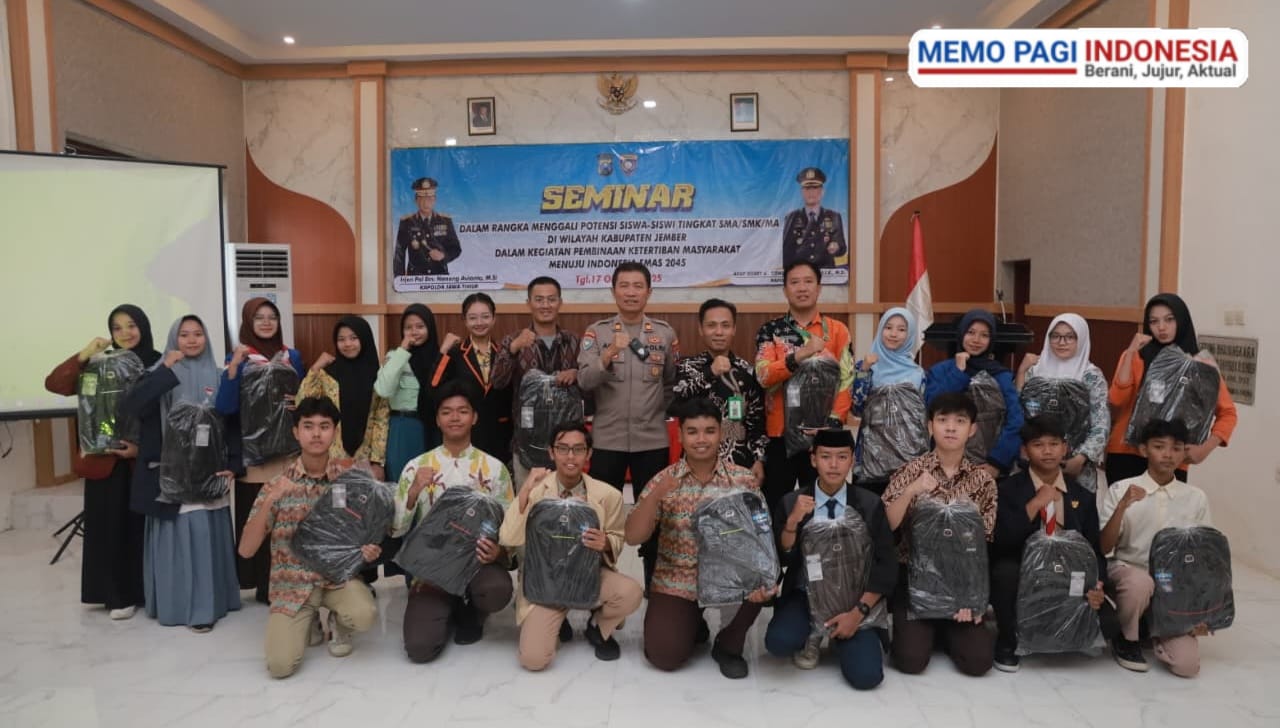 Polres Jember Berkomitmen Mencetak Generasi Muda yang Tertib dan Berprestasi