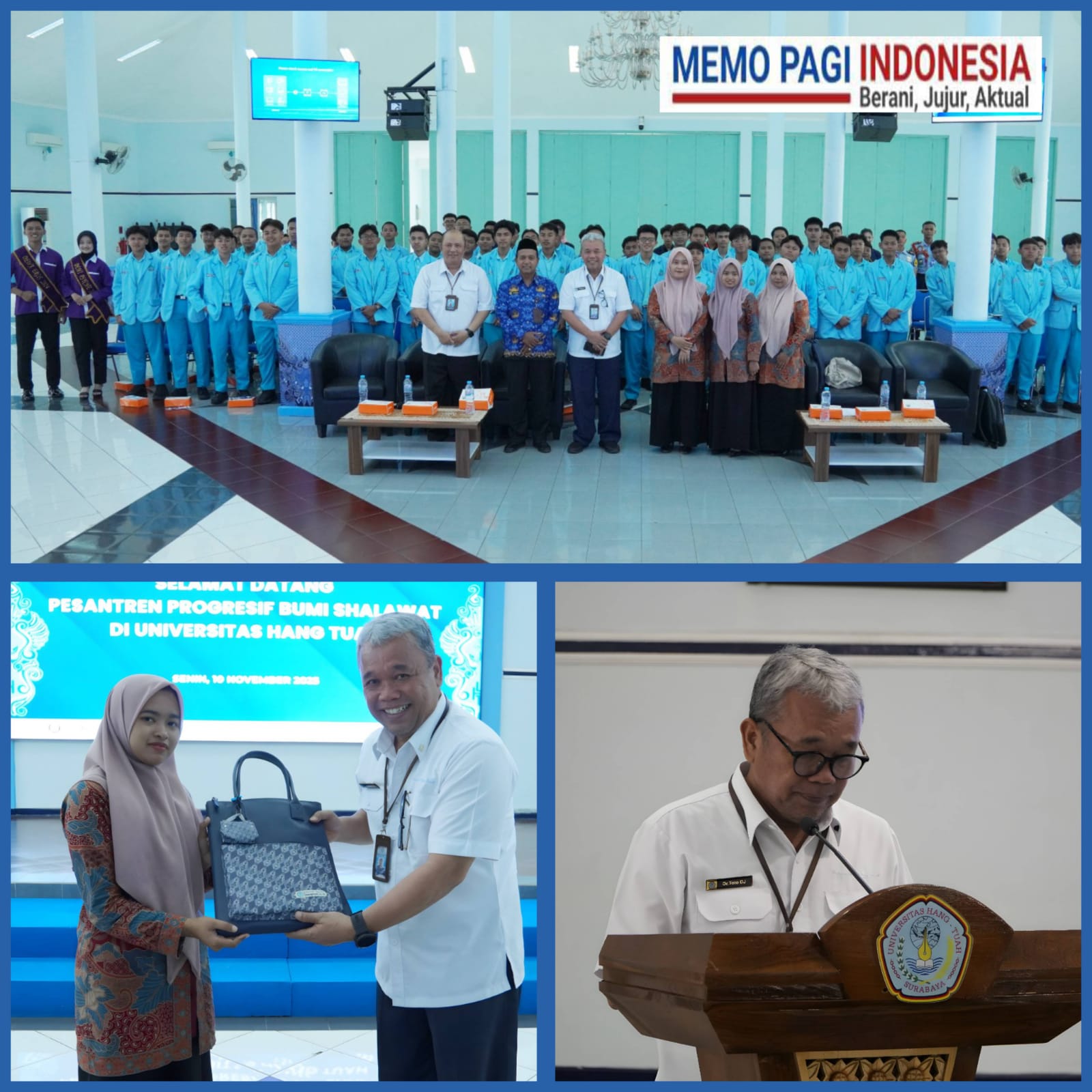 Universitas Hang Tuah Bangun Motivasi Santri SMA Progresiv Bumi Sholawat Melalui Kegiatan Tour Campus