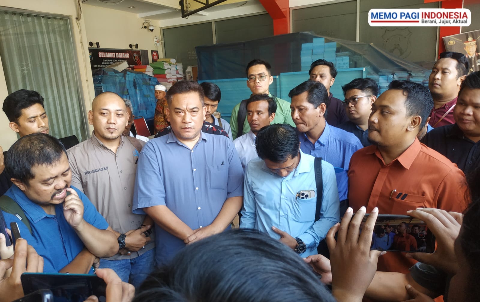 Puluhan Advokat Forum Kerabat Advokat Serahkan Surat Permohonan Audiensi ke Polres Jember, Soroti Dugaan Kriminalisasi Rekan Sejawat