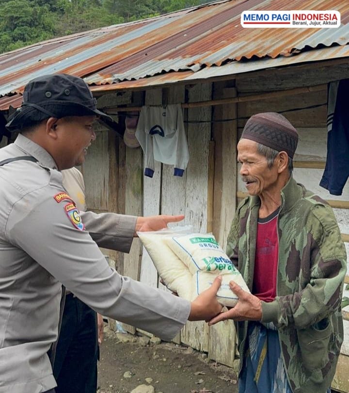 Aksi Nekat! Polres Jember & Komunitas Offroad Gasak Jalan Terjal Demi Bagi Sembako ke Desa Terpencil