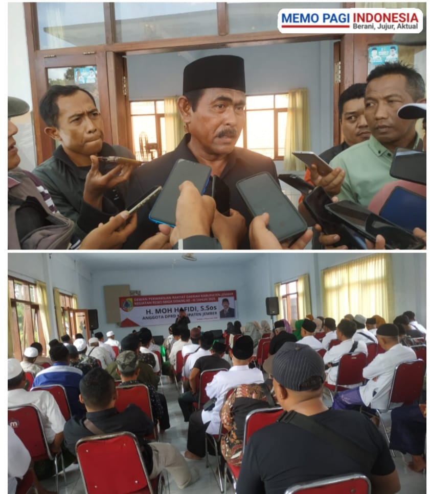 Reses DPRD Jember, H. Moh Hafidi Sampaikan Permohonan Maaf dan Tegaskan Komitmen Perjuangkan Aspirasi Petani Tembakau dan Pendidikan