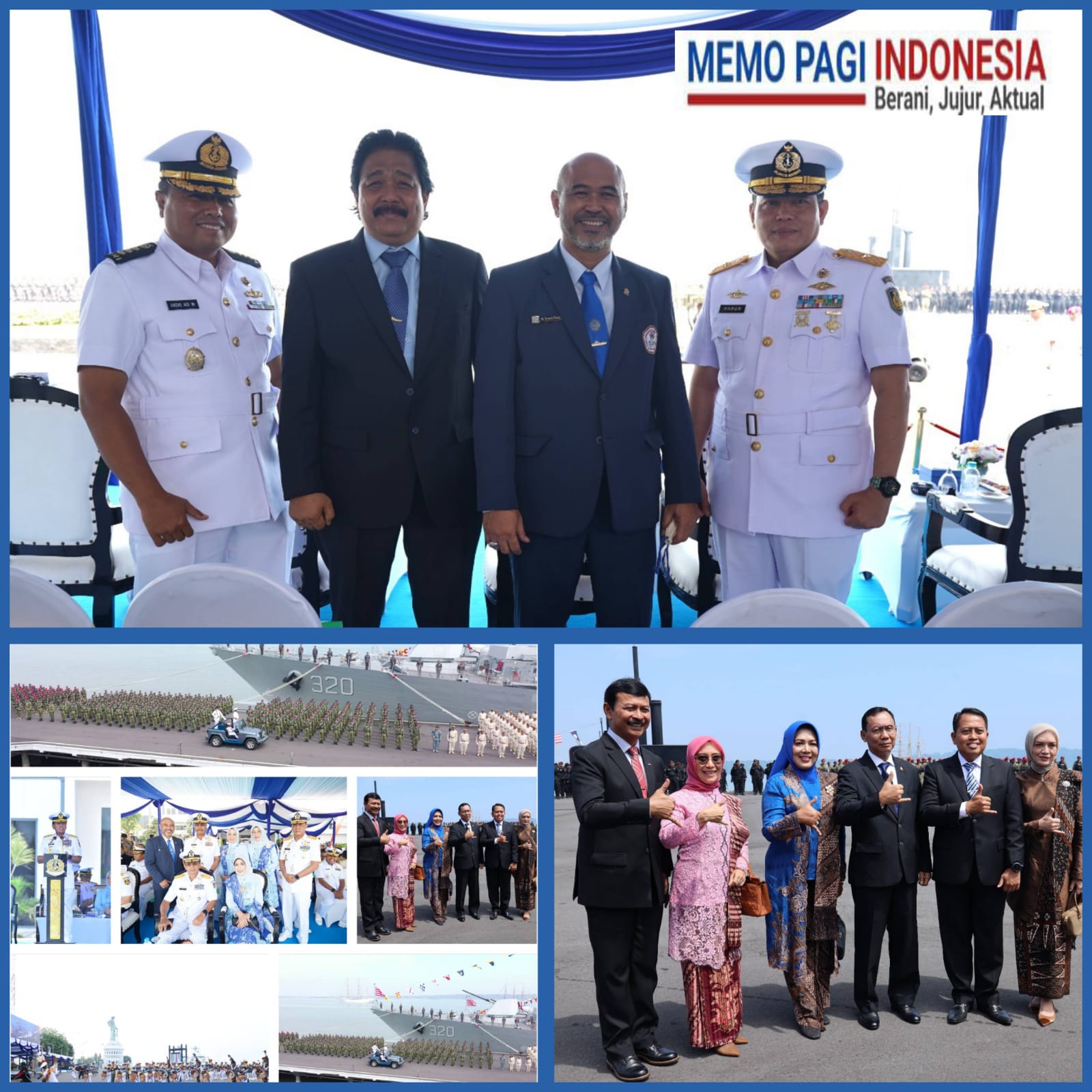 Rektor Universitas Hang Tuah Hadiri Peringatan Hari Armada RI Tahun 2025 di Koarmada II Surabaya