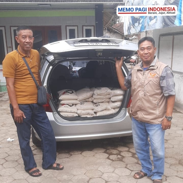GWI Cabang Jember Bersama PJ Kepala Desa Pancakarya Salurkan 30 Paket Beras untuk Masyarakat Dhuafa