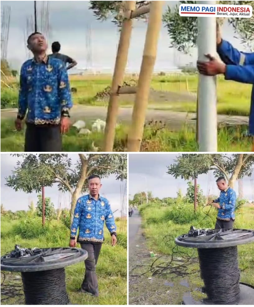 PJ Kepala Desa Pancakarya Menyampaikan Rasa Syukur dan Apresiasi Atas Terealisasinya Program PJU di Desanya