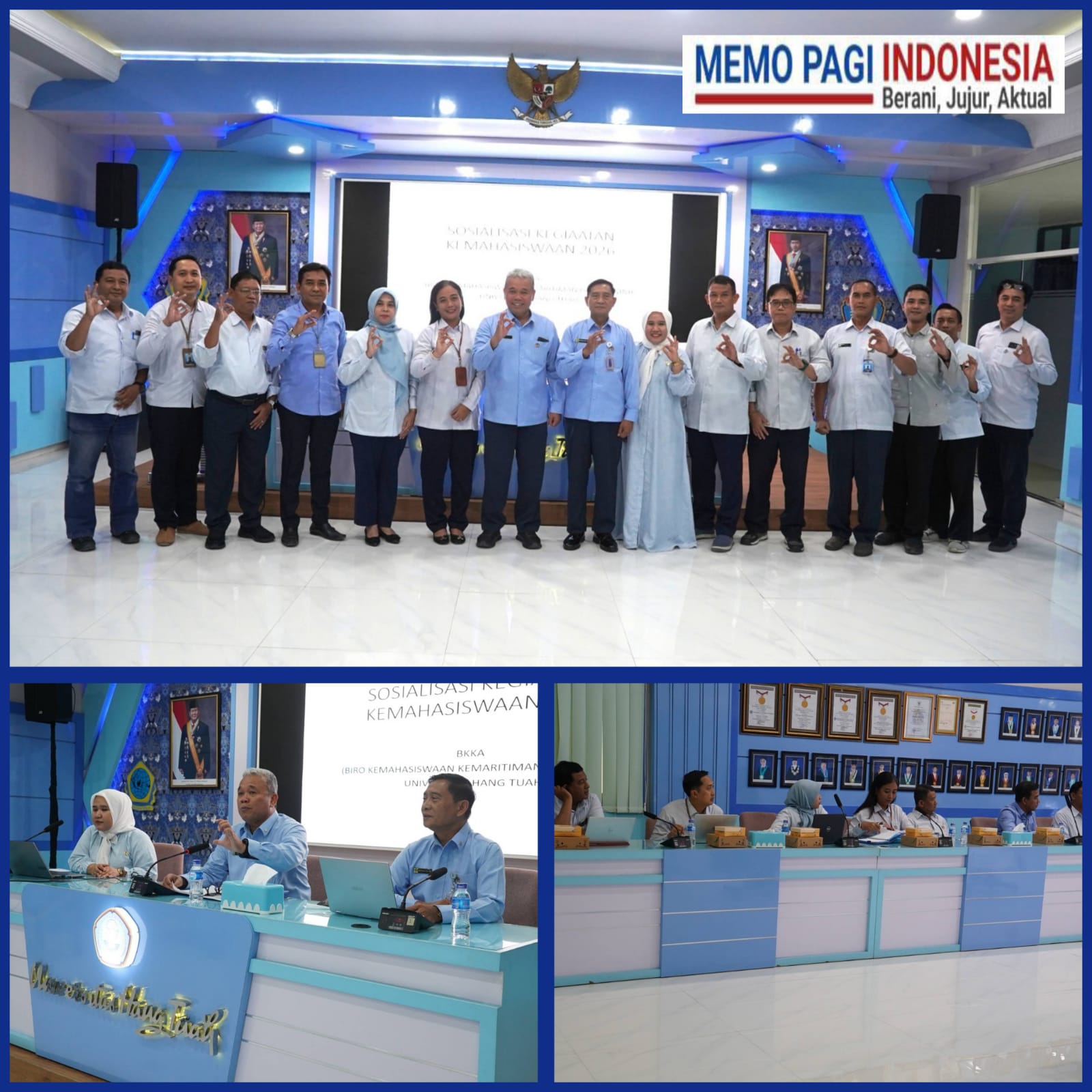 Wakil Rektor III Buka Sosialisasi Kegiatan Kemahasiswaan Universitas Hang Tuah Tahun 2026