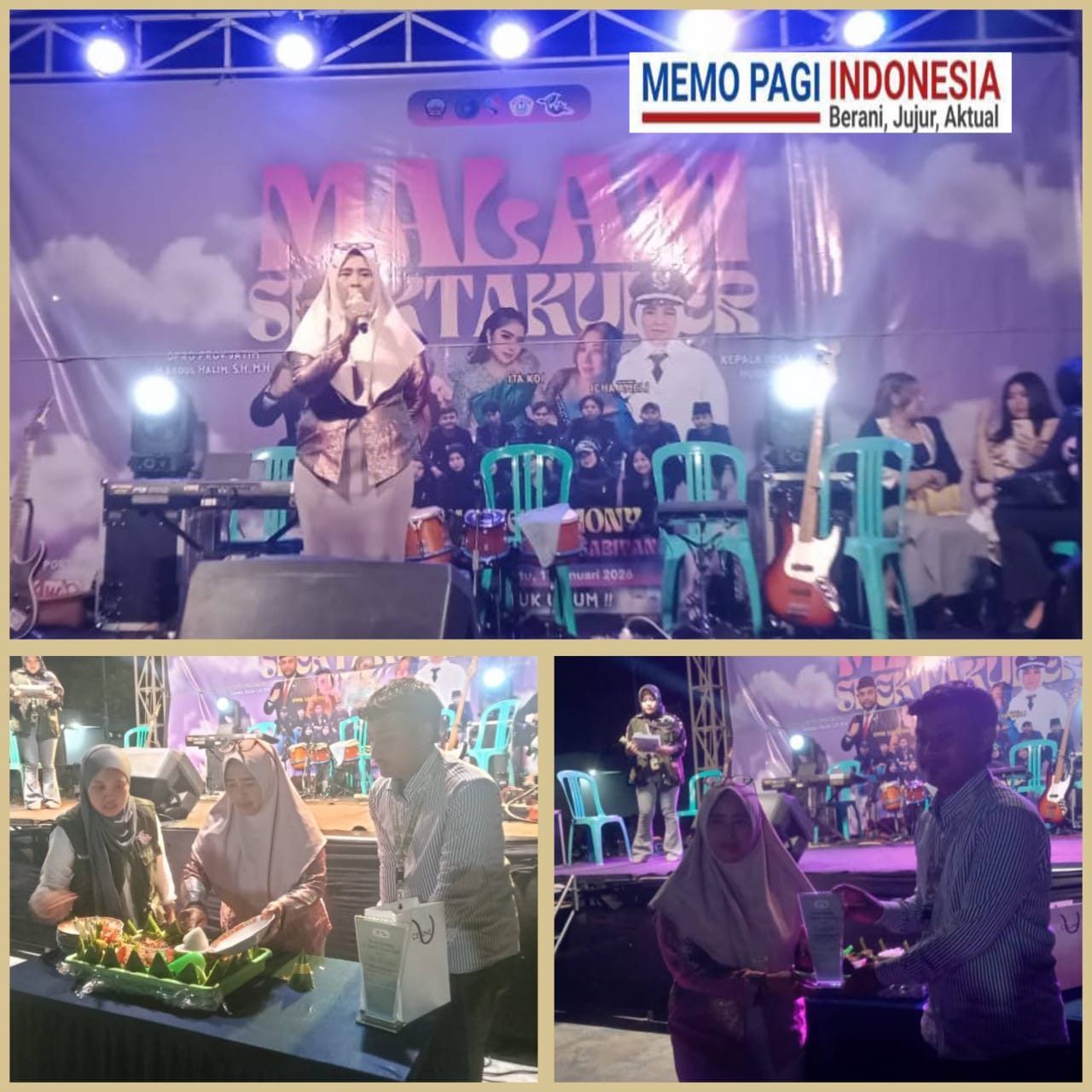 Closing Ceremony Mahasiswa KKN UTM Kelompok 01 Penuh Makna di Desa Sabiyan