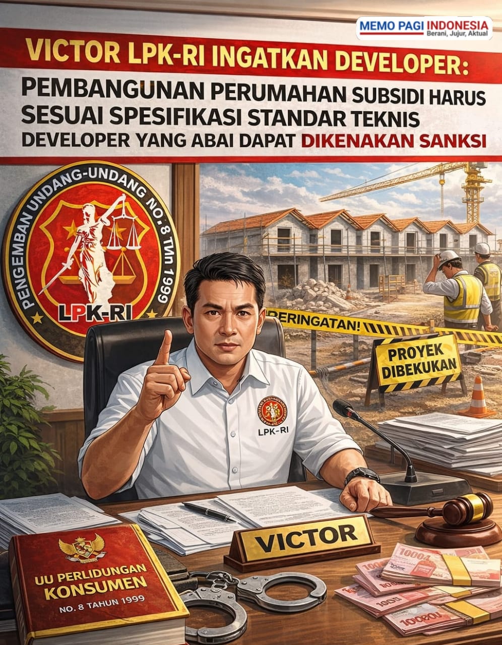 LPK-RI Jember Ingatkan Developer Properti Taat Hukum, Lindungi Hak Konsumen Perumahan