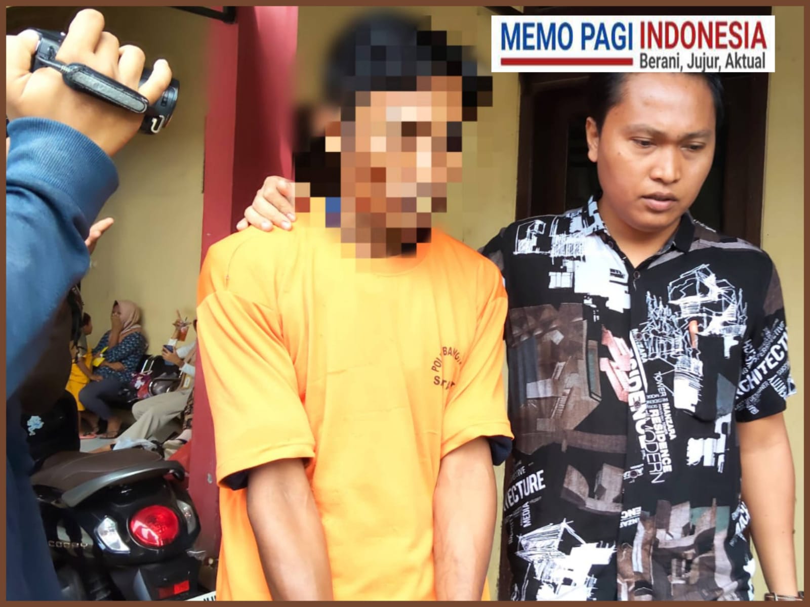 Pakai Kunci T, Satreskrim Polres Bangkalan Tangkap Pelaku Curanmor di Pasar Tanah Merah