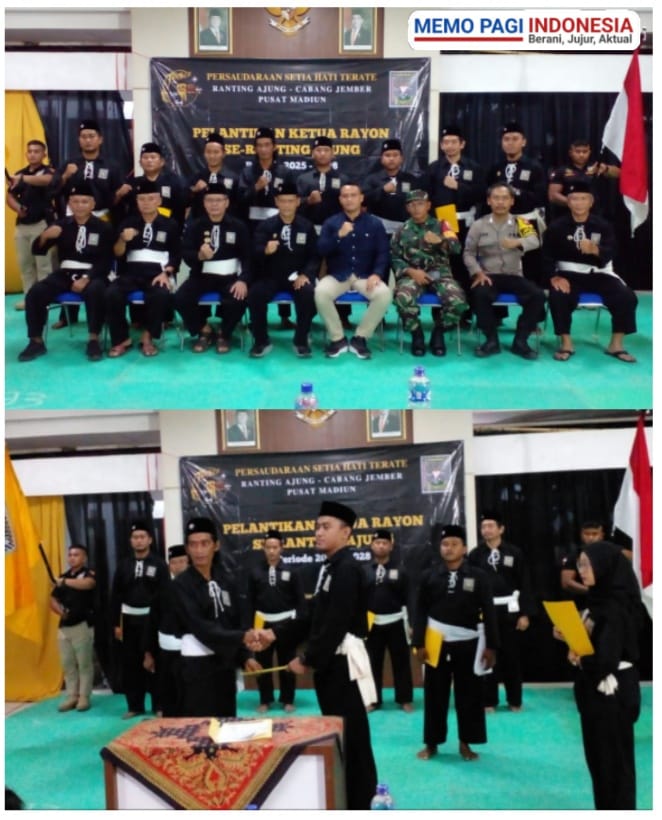 PSHT Ranting Ajung Resmi Tetapkan Ketua Rayon 2025–2028, Tegaskan “Kebersamaan untuk Kebaikan” dan Komitmen Jaga Kondusivitas