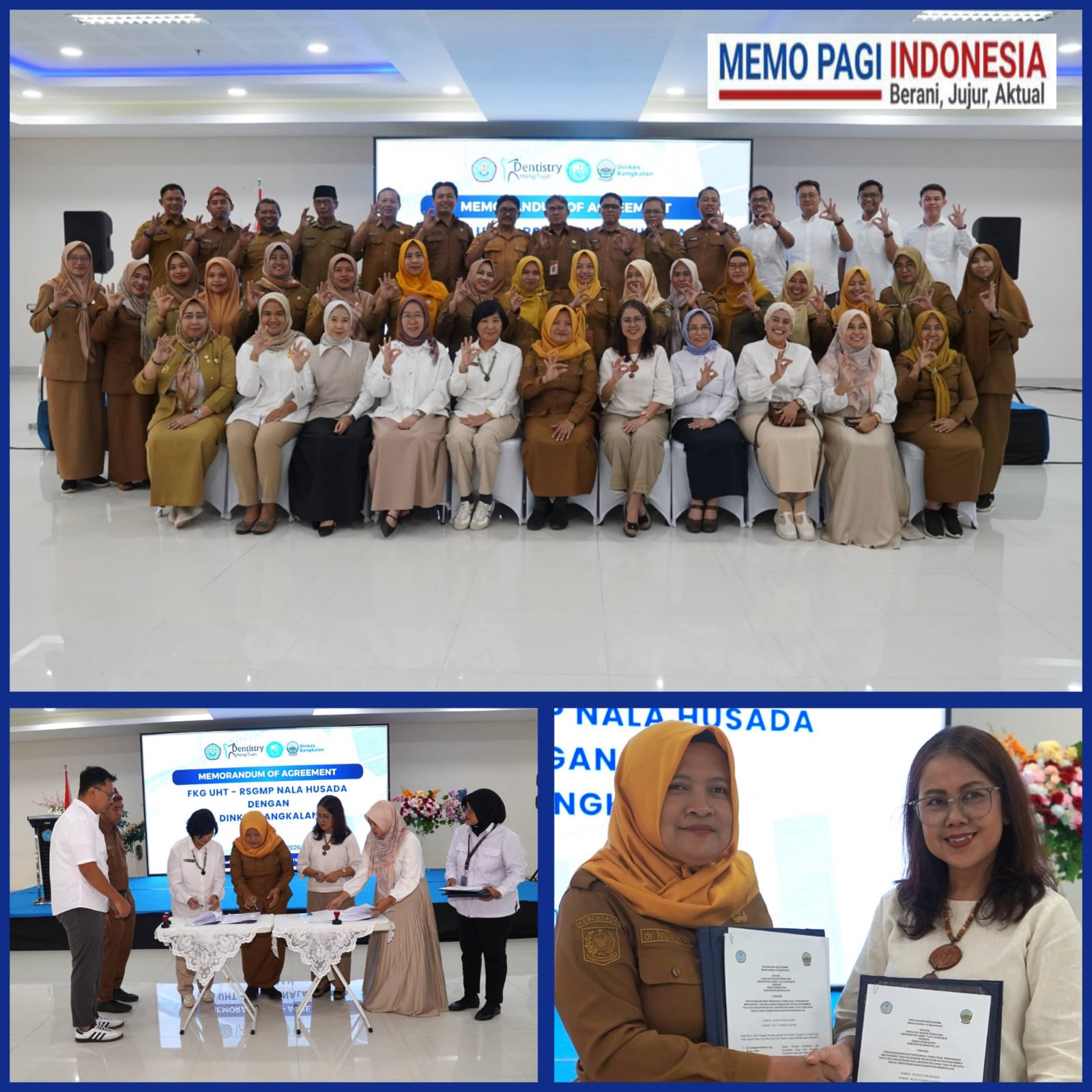 FKG UHT–Dinkes Bangkalan Perkuat Sinergi Kesehatan Gigi dan Mulut